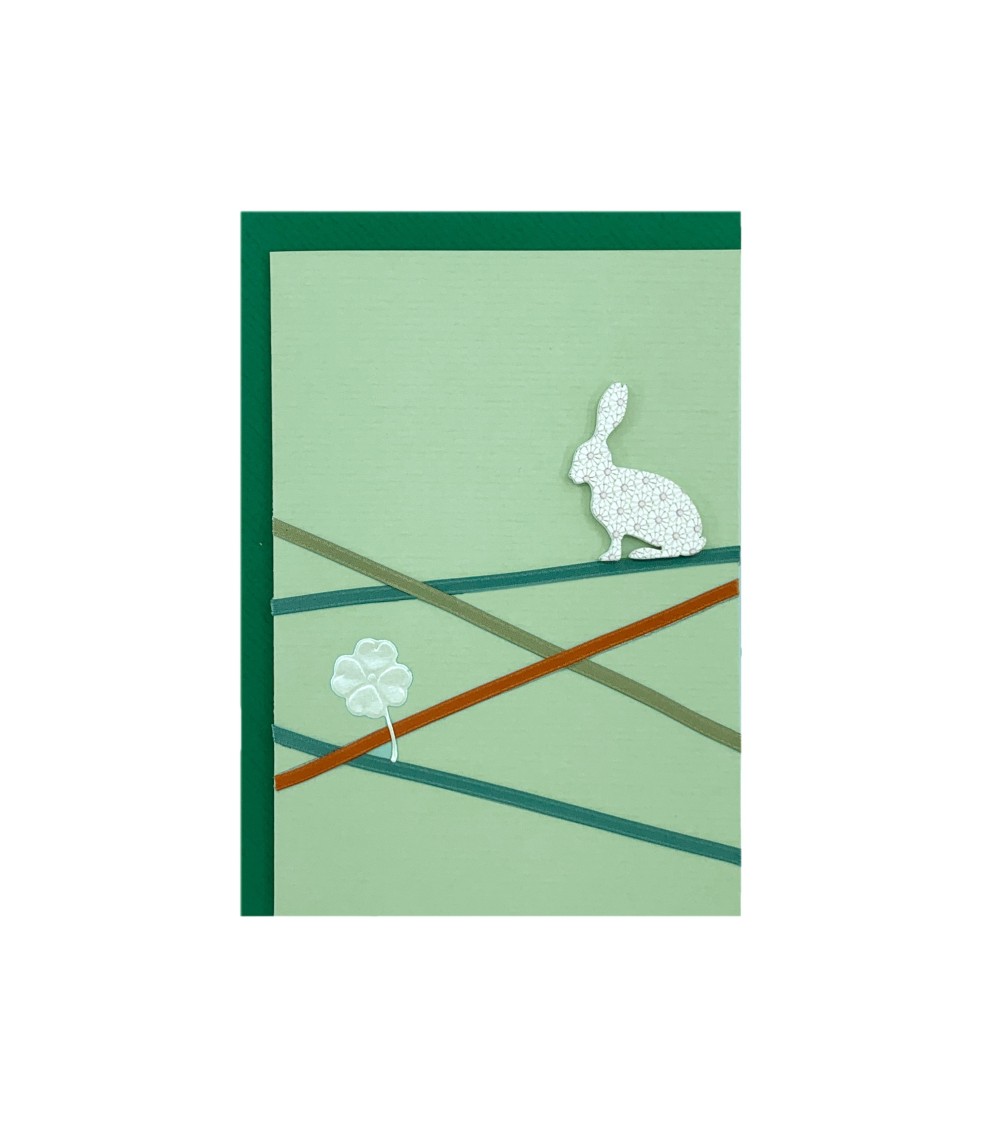 Carte Lapin de Pâques