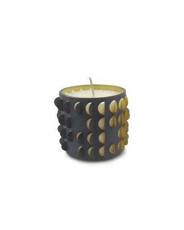 Bougie pot verre Vecchia -Orange sanguine