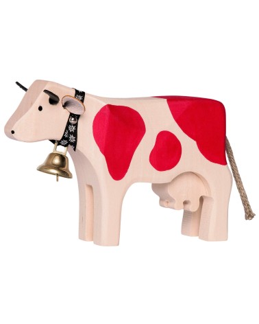 Vache N°2 debout rouge